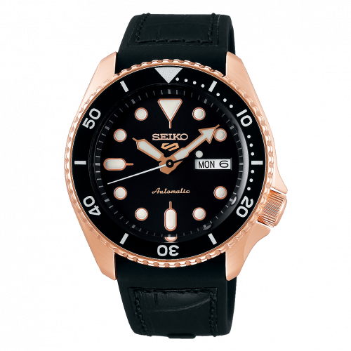 5 Sports Specialist Style Rose Gold / Black / Rubber