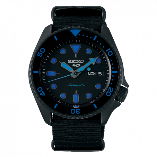 5 Sports Street Style Hard Coating / Black - Blue / NATO