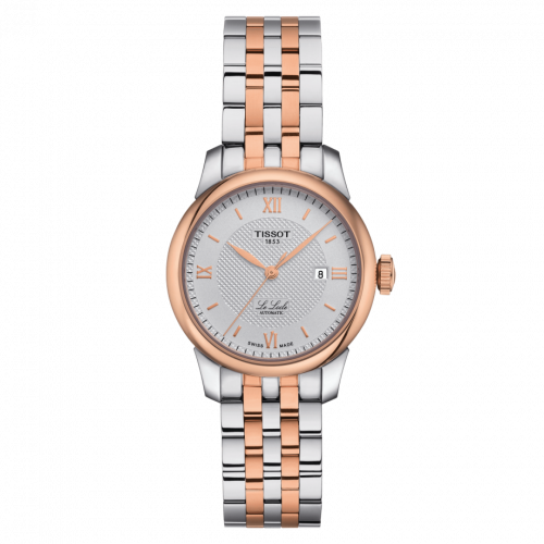 Le Locle 29 Automatic Lady Stainless Steel / Rose Gold PVD / Silver