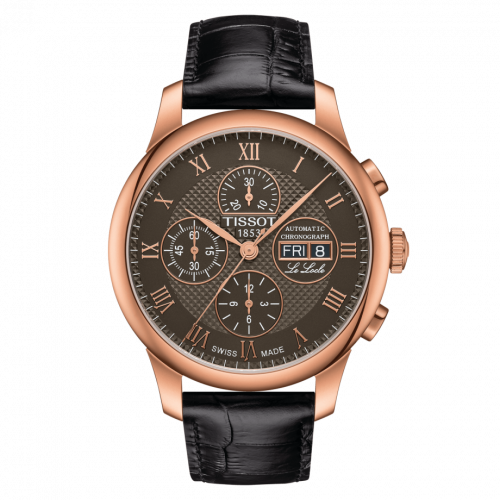 Le Locle 42.3 Valjoux Chronograph Rose Gold PVD / Bronze