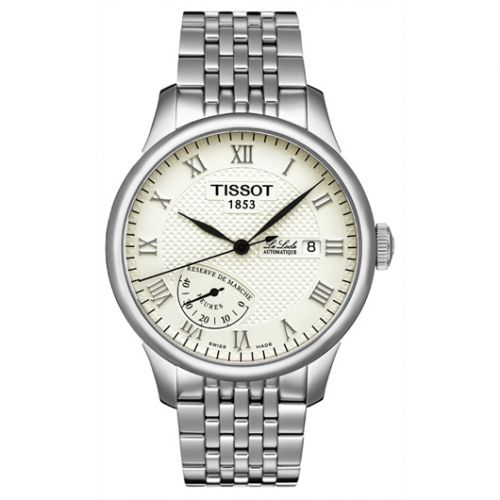 Le Locle Power Reserve 39.3 Stainless Steel / Silver / Bracelet
