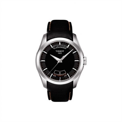Couturier Automatic Day-Date Orange / Strap