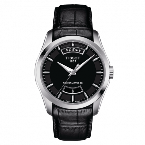 Couturier Powermatic 80 39 Stainless Steel / Black / Strap