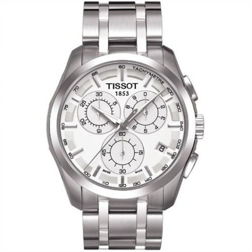 Couturier Quartz Chronograph Silver / Bracelet