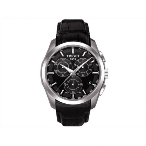 Couturier Quartz Chronograph Black / Strap