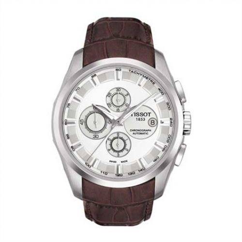 Couturier Automatic Chronograph Silver / Strap