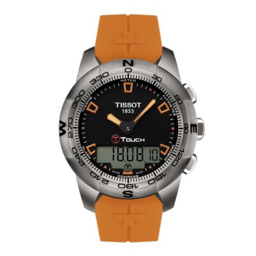 T-Touch II Orange Rubber Ti