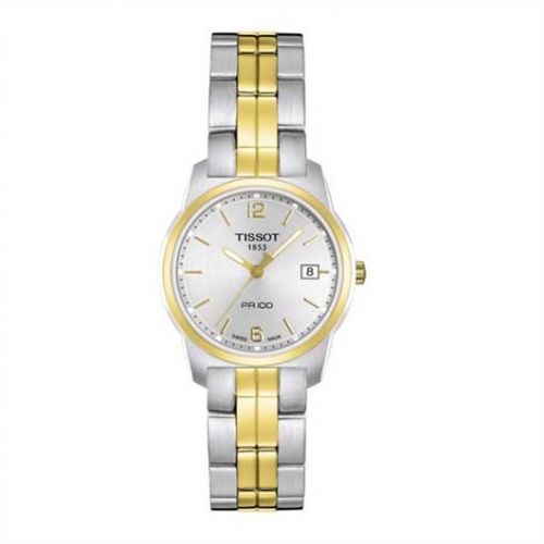 PR 100 Quartz 24.5 Stainless Steel / Yellow Gold PVD / Silver / Bracelet