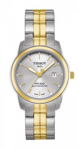PR 100 Automatic 27 Stainless Steel / Yellow Gold PVD / Silver / Bracelet