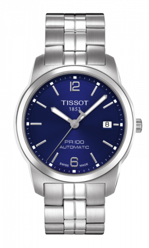 PR 100 Automatic 38 Stainless Steel / Blue / Bracelet