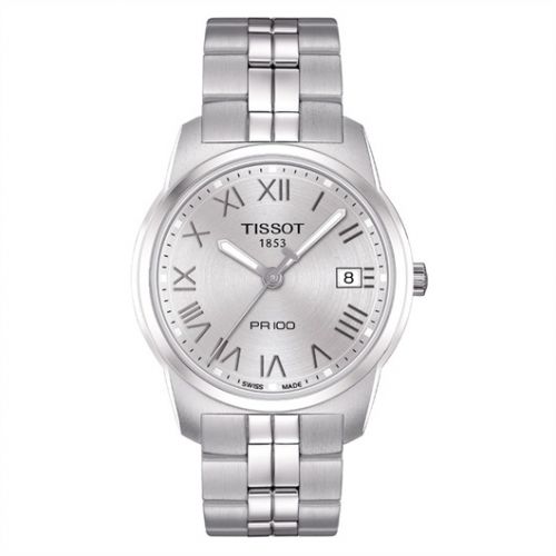 PR 100 Quartz 38 Stainless Steel / Silver / Bracelet