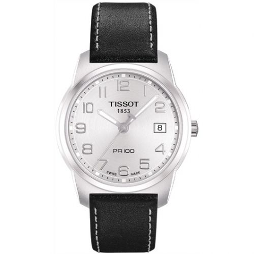 PR 100 Quartz 38 Stainless Steel / Silver / Strap