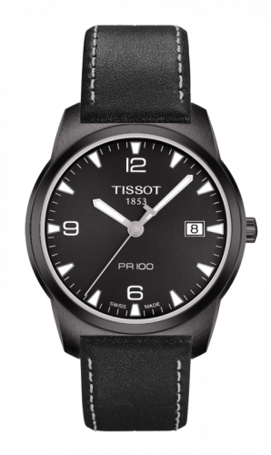 PR 100 Quartz 38 PVD / Black / Strap