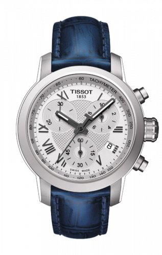 PRC 200 Quartz Chronograph Lady Roman Blue Leather