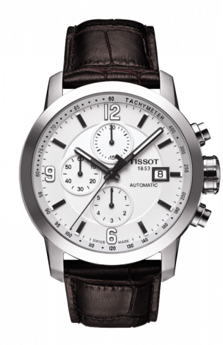 PRC 200 Automatic Chronograph Silver Leather