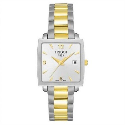 Everytime Square Stainless Steel / Yellow Gold PVD / Silver / Bracelet
