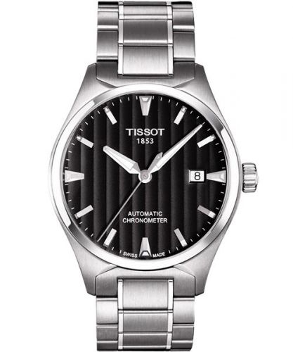 T-Tempo Automatic Stainless Steel / Black / Bracelet
