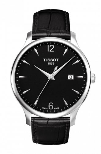 Tradition 42 Stainless Steel / Black / Strap