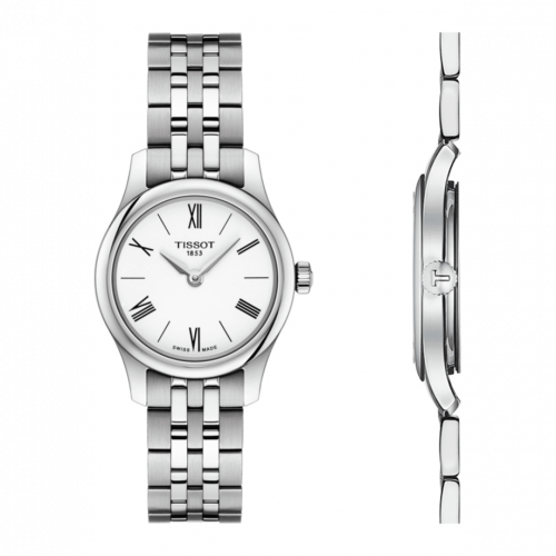 Tradition 5.5 Lady 25 Stainless Steel / White / Bracelet