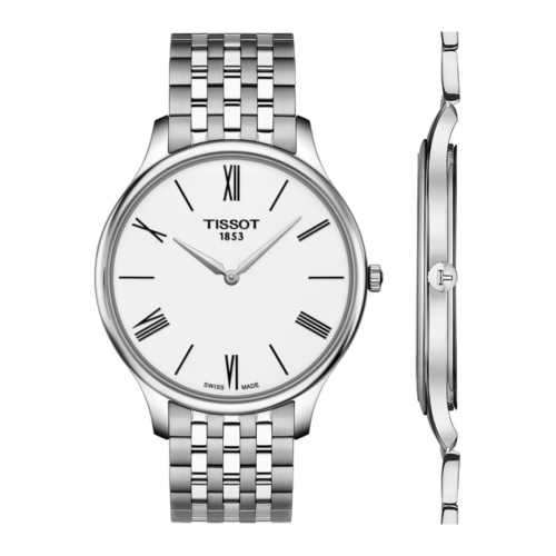 Tradition 5.5 Stainless Steel / White / Bracelet