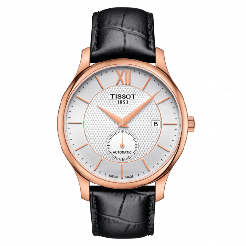 Tradition Automatic Small Second Rose Gold PVD / Silver