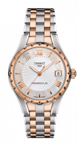 Lady 80 Automatic Stainless Steel / PVD Gold / MOP