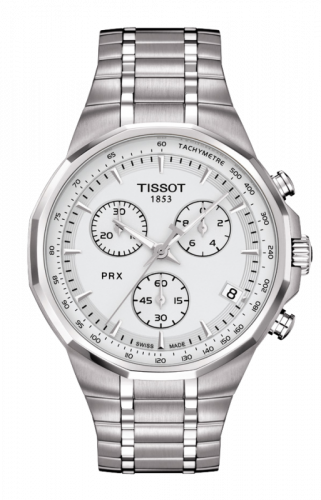 PRX Chronograph Quartz Stainless Steel / Silver
