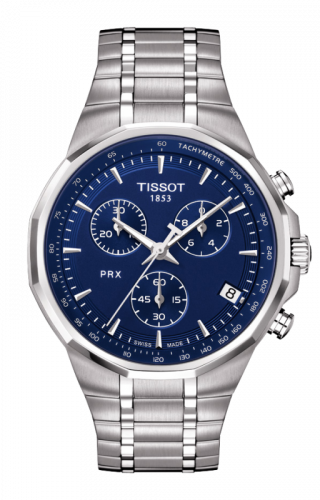 PRX Chronograph Quartz Stainless Steel / Blue
