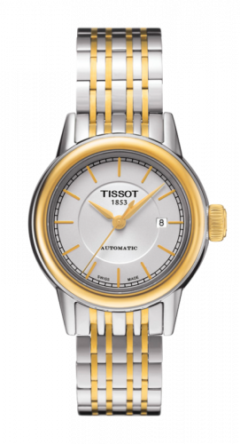 Carson Automatic 29.5 Stainless Steel / Yellow Gold PVD / Silver / Bracelet