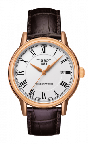 Carson Powermatic 80 Rose PVD / White Roman