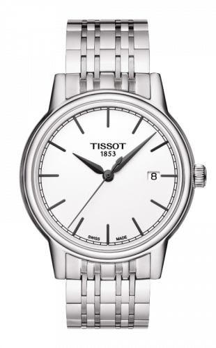 Carson Quartz 40 Stainless Steel / White / Bracelet