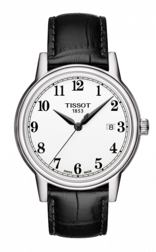 Carson Quartz 40 Stainless Steel / White / Strap