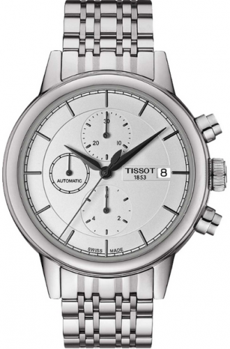 Carson Automatic Chronograph 42.3 Stainless Steel / Silver / Bracelet