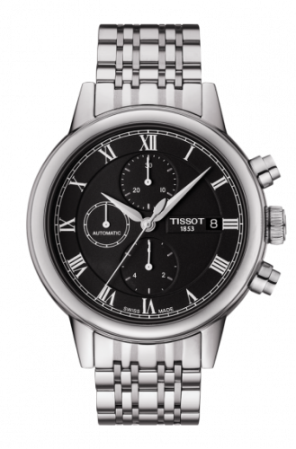Carson Automatic Chronograph 42.3 Stainless Steel / Black / Bracelet