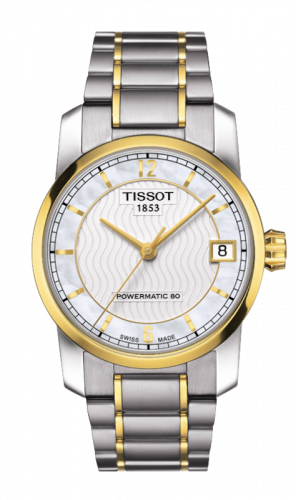 Powermatic 80 Lady Titanium / PVD Gold / MOP