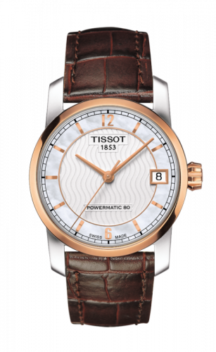 Powermatic 80 Lady Titanium / PVD Gold / MOP
