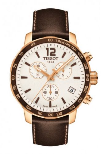 Quickster Chronograph Rose PVD / Silver