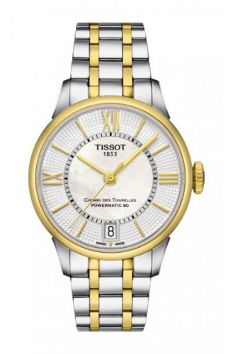 Chemin des Tourelles Powermatic 32 Stainless Steel / Yellow Gold PVD / MOP / Bracelet