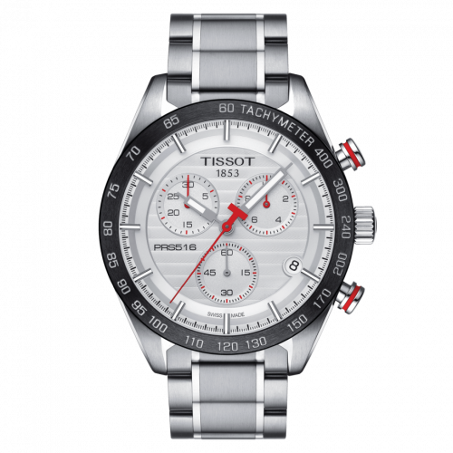 PRS 516 Chronograph Quartz Stainless Stainless Steel / Silver / Bracelet
