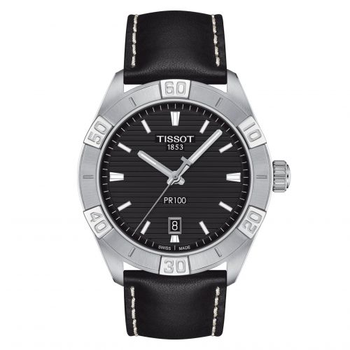 PR 100 Sport Gent Stainless Steel / Black