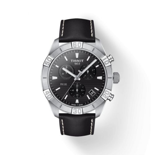 PR 100 Sport Gent Chronograph Stainless Steel / Black