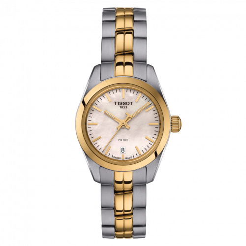 PR 100 Quartz Stainless Steel / Yelllow Gold PVD / MOP / Bracelet