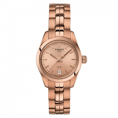 PR 100 Quartz 25 Rose Gold PVD / Champagne / Bracelet