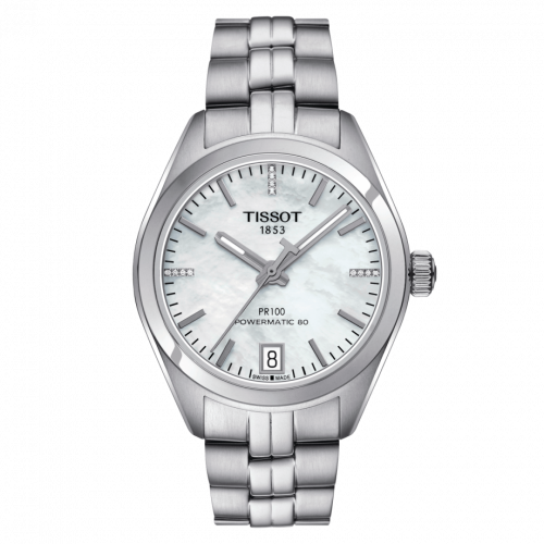 PR 100 Powermatic 80 33 Stainless Steel / MOP / Bracelet