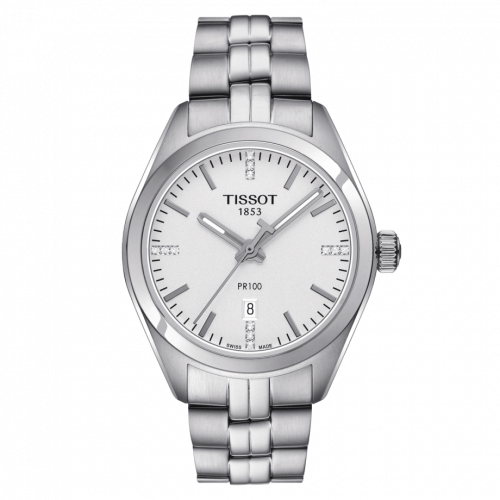 PR 100 Quartz 33 Stainless Steel / Silver / Bracelet