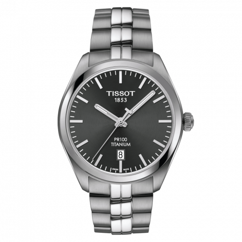 PR 100 Quartz 39 Titanium / Grey / Bracelet