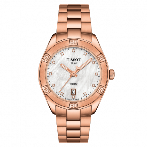 PR 100 Sport Chic 36 Rose Gold PVD / MOP / Bracelet
