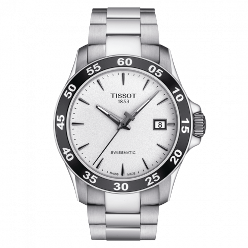 V8 Swissmatic 42.5 Stainless Steel / Silver / Bracelet