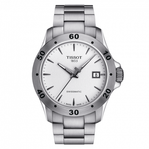 V8 Swissmatic 42.5 Stainless Steel / Silver / Bracelet