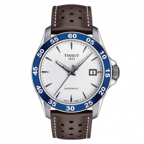 V8 Swissmatic 42.5 Stainless Steel / Silver / Strap